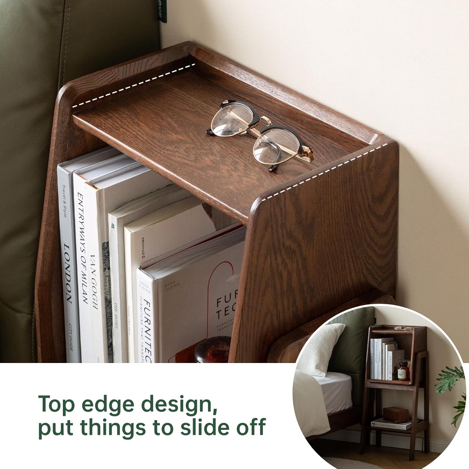 100% Solid Oak Ladder Shelf 