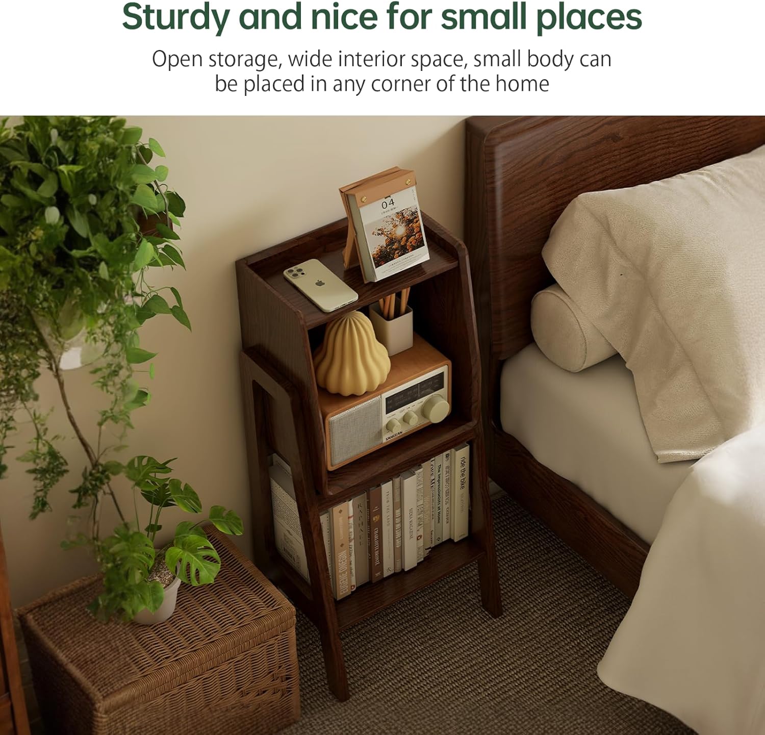 100% Solid Oak Ladder Shelf 