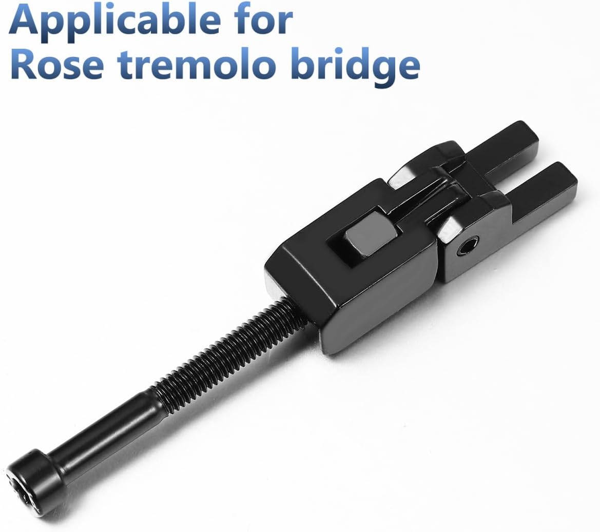 Set of 6 Double Locking Systyem Locked Saddles for Floyd Rose Guitar Tremolo Bridge with String Lock Screws