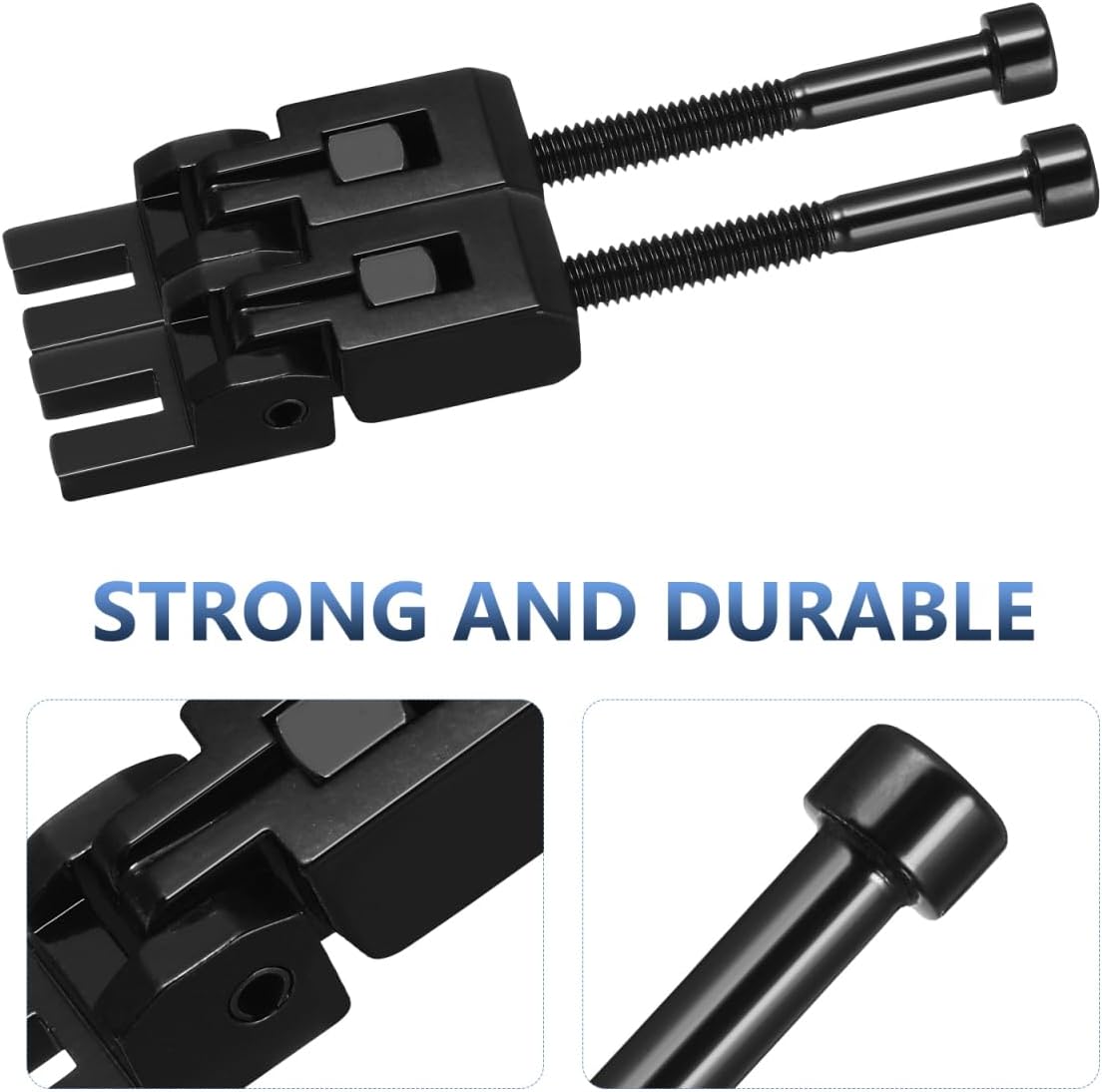 Set of 6 Double Locking Systyem Locked Saddles for Floyd Rose Guitar Tremolo Bridge with String Lock Screws