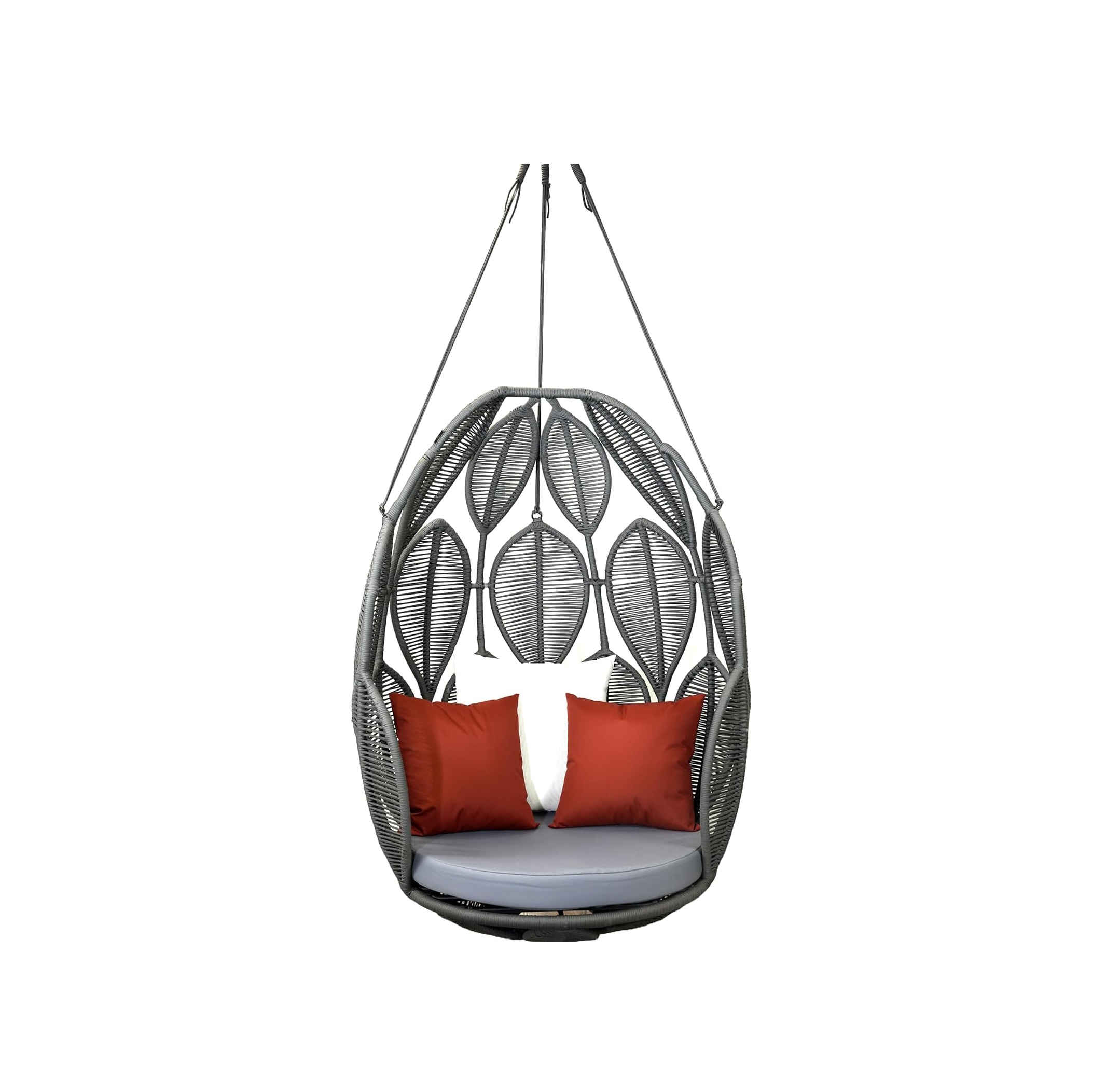 Luxury Hanging Chair – Rope Weaving Swing Chair for Indoor & Outdoor Use