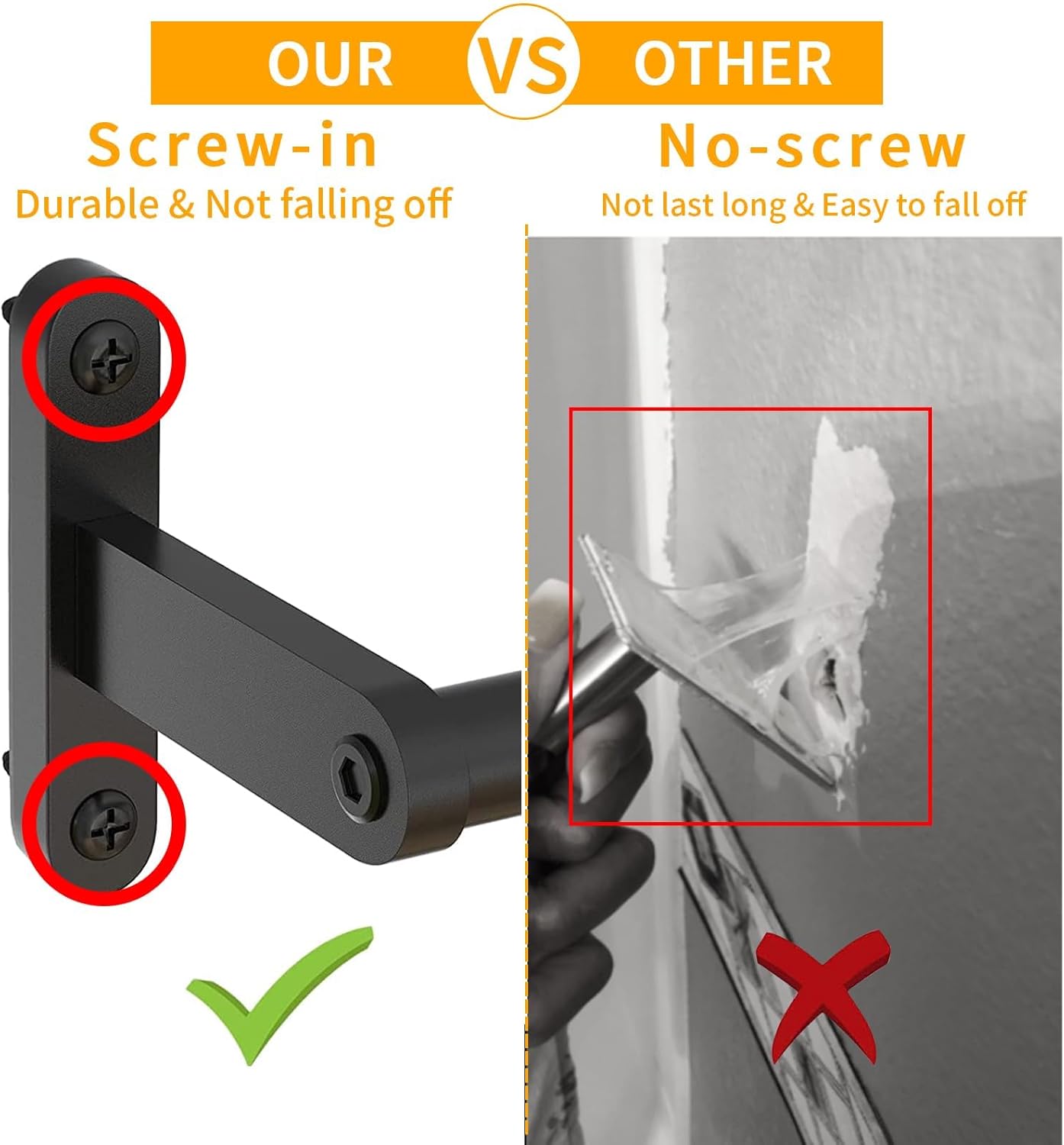 24 Inch Towel Rack for Bathroom Wall Mounted, Heavy Duty Hand Towel Holder, Space-Saving Bathroom Towel Rack Rod