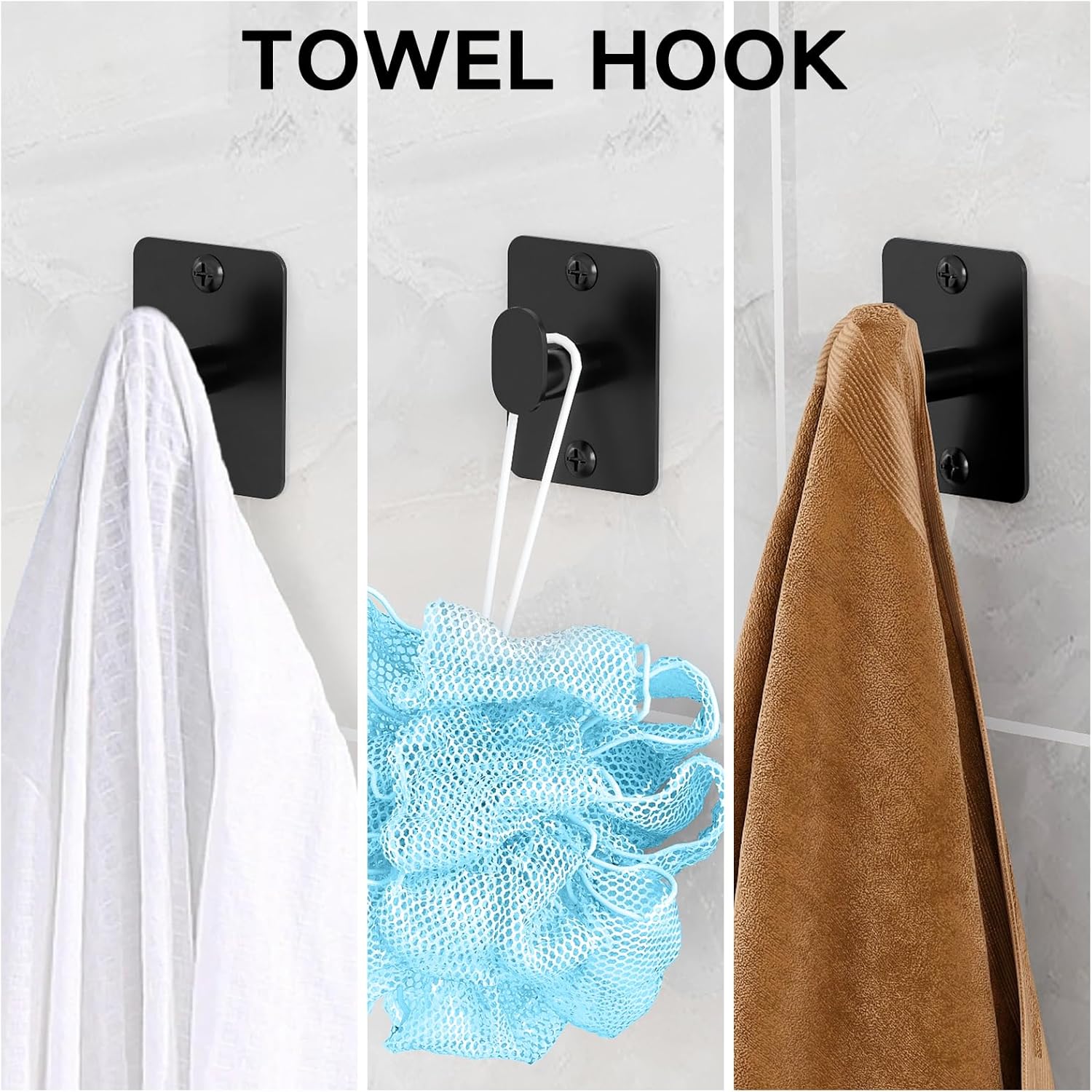 32 inch Towel Bar, Matte Black Bathroom Accessories Set