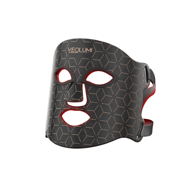 VeoLumi LED-lichtmasker voor het gezicht – Lichttherapie met 7 kleuren voor complete huidverzorging