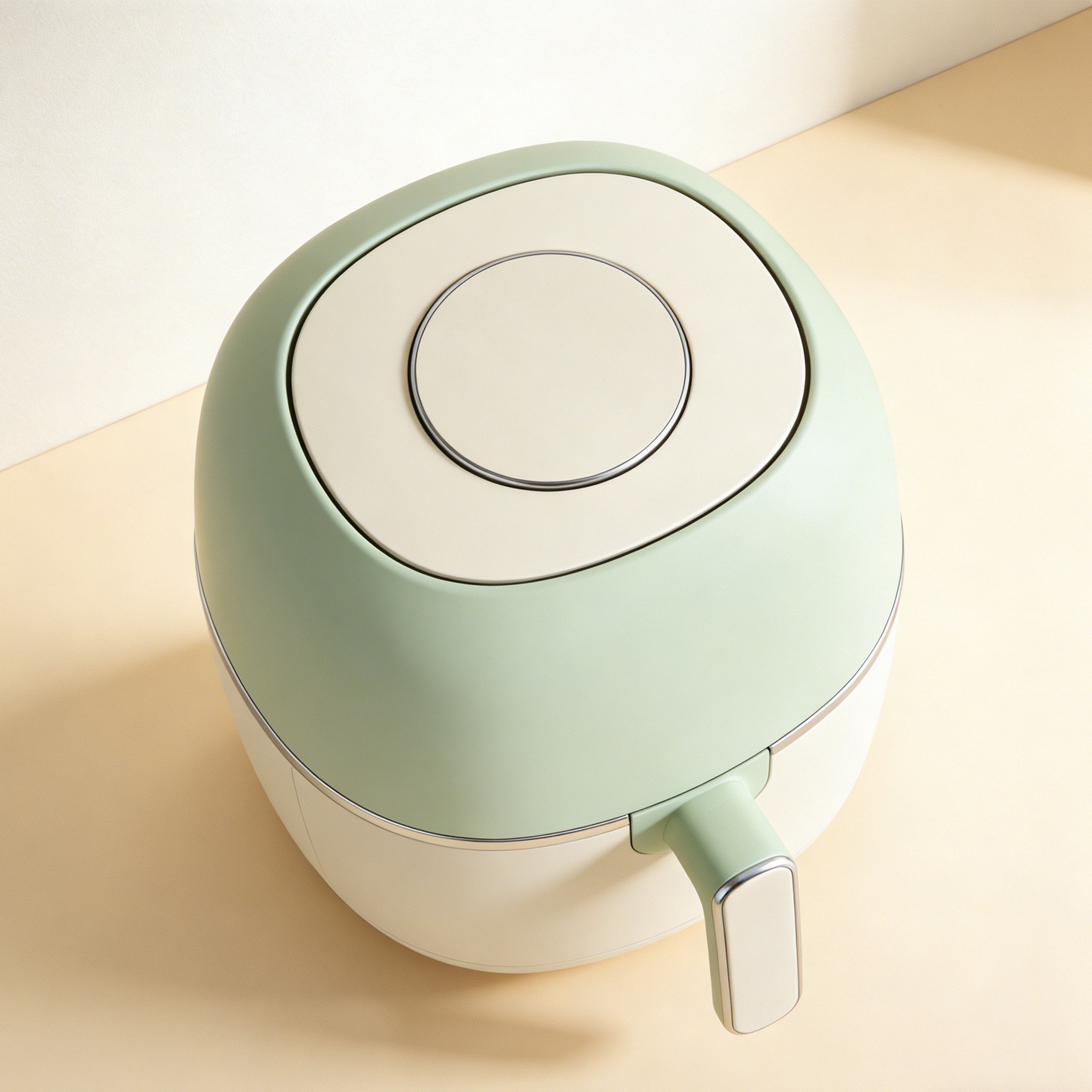 Zdrowe frytki przygotowane w frytkownicy powietrznej bez oleju