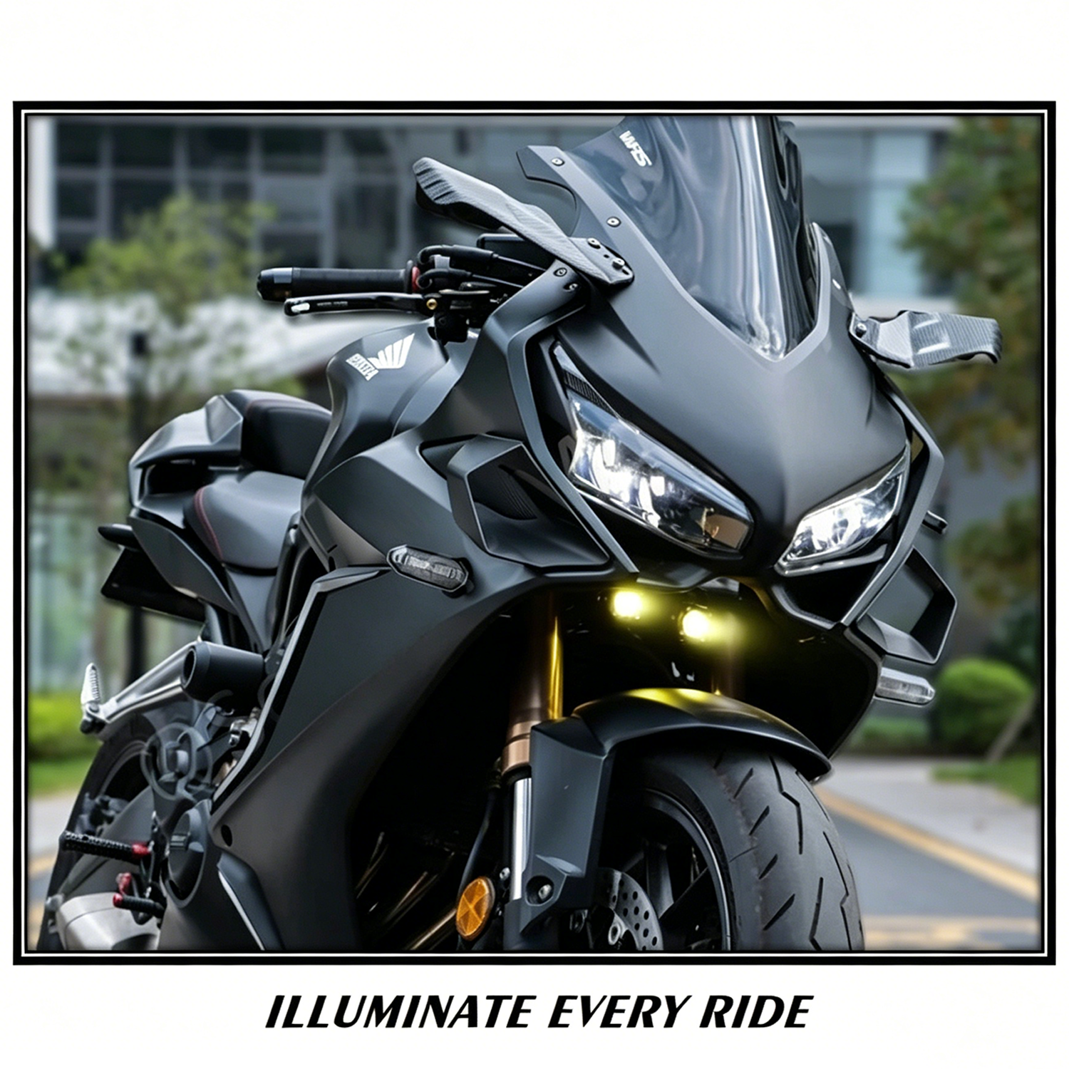 Spotlight F150S Mini – 60W Compact LED Light for All‑Weather Riding