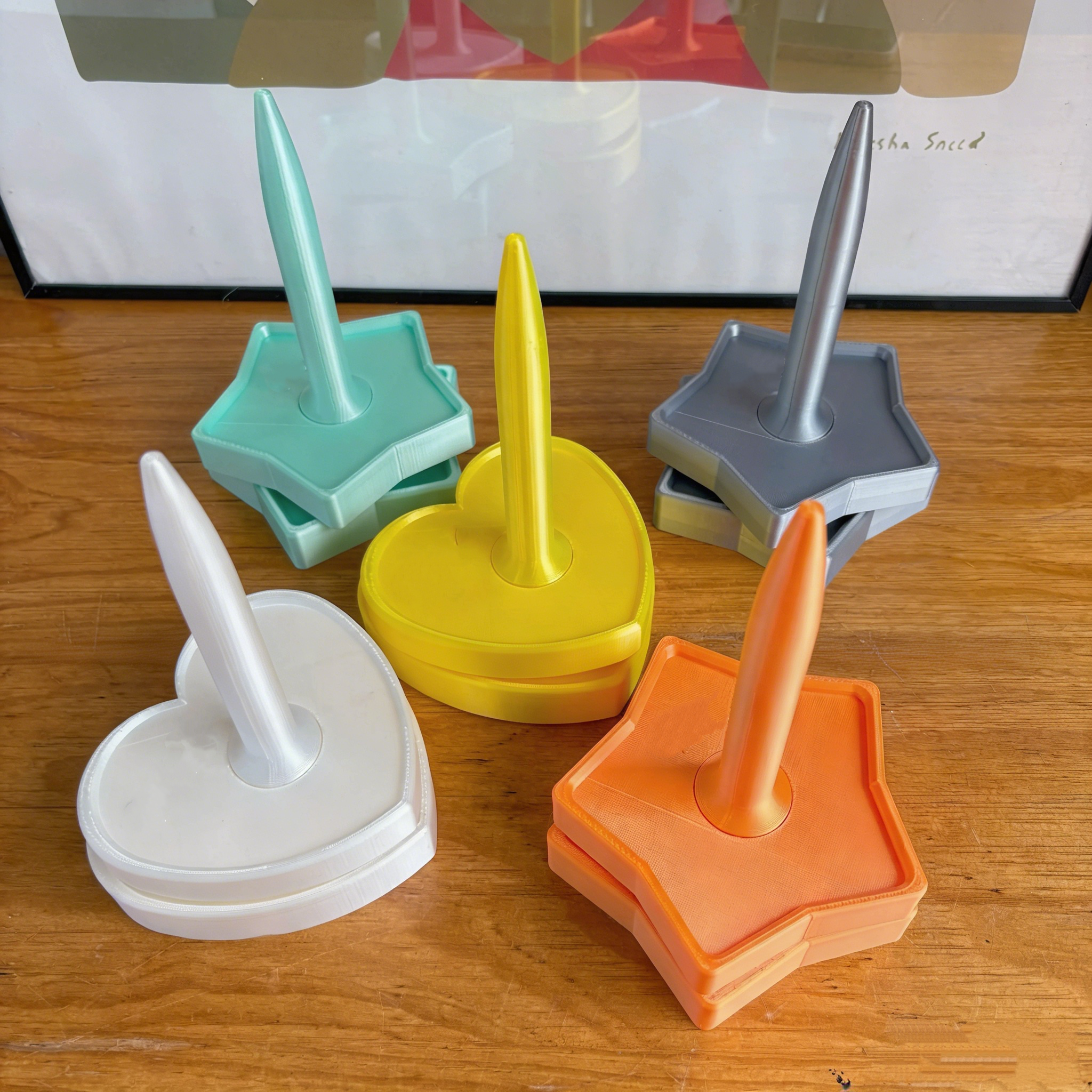 Heart‑Shaped Yarn Spinner – Spinning Base Moves with Every Stitch