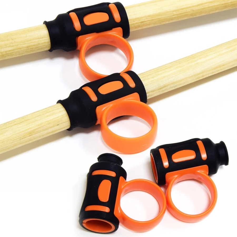 Drum Stick Control Clip – Silicone Finger Grip for Drumstick Rotation (2-Pack)