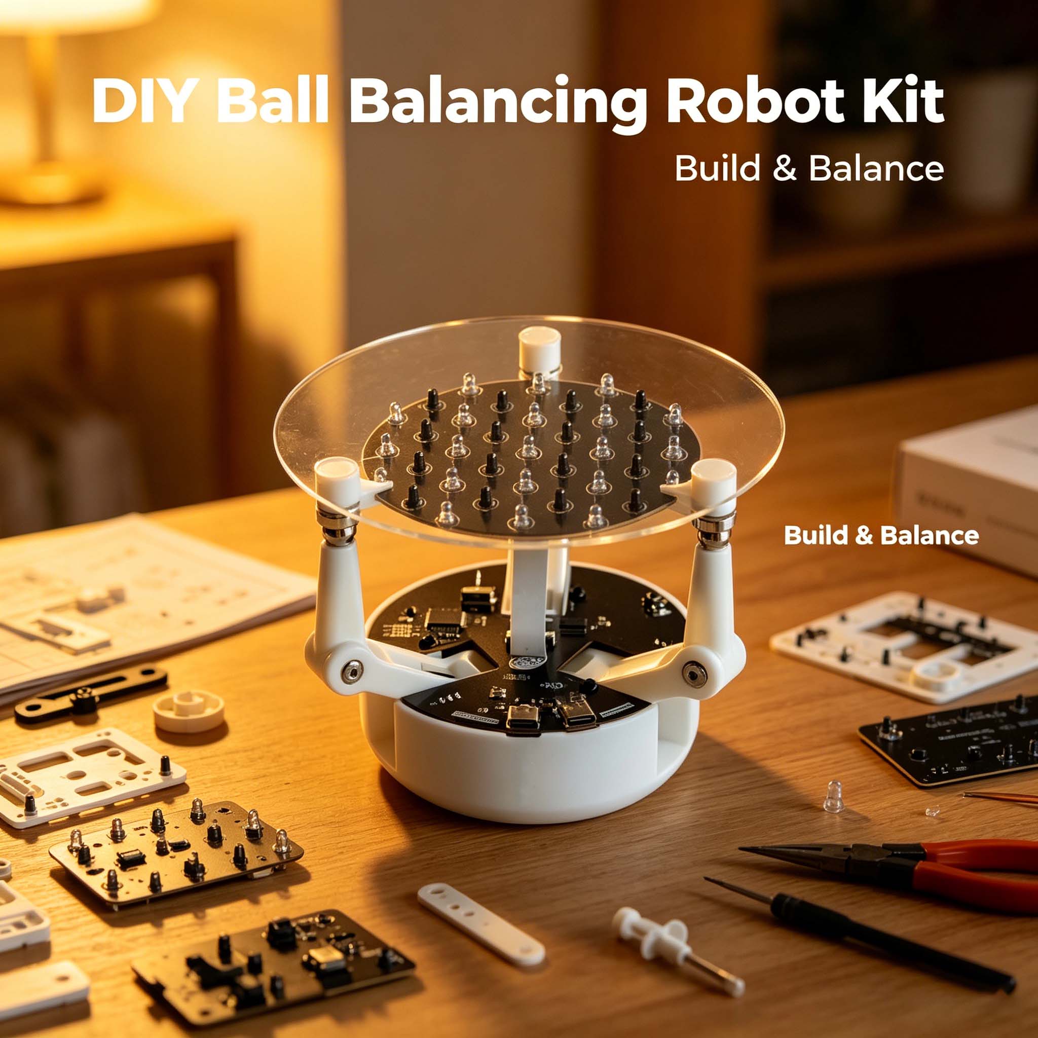 DIY Ball-Balancing Robot Kit