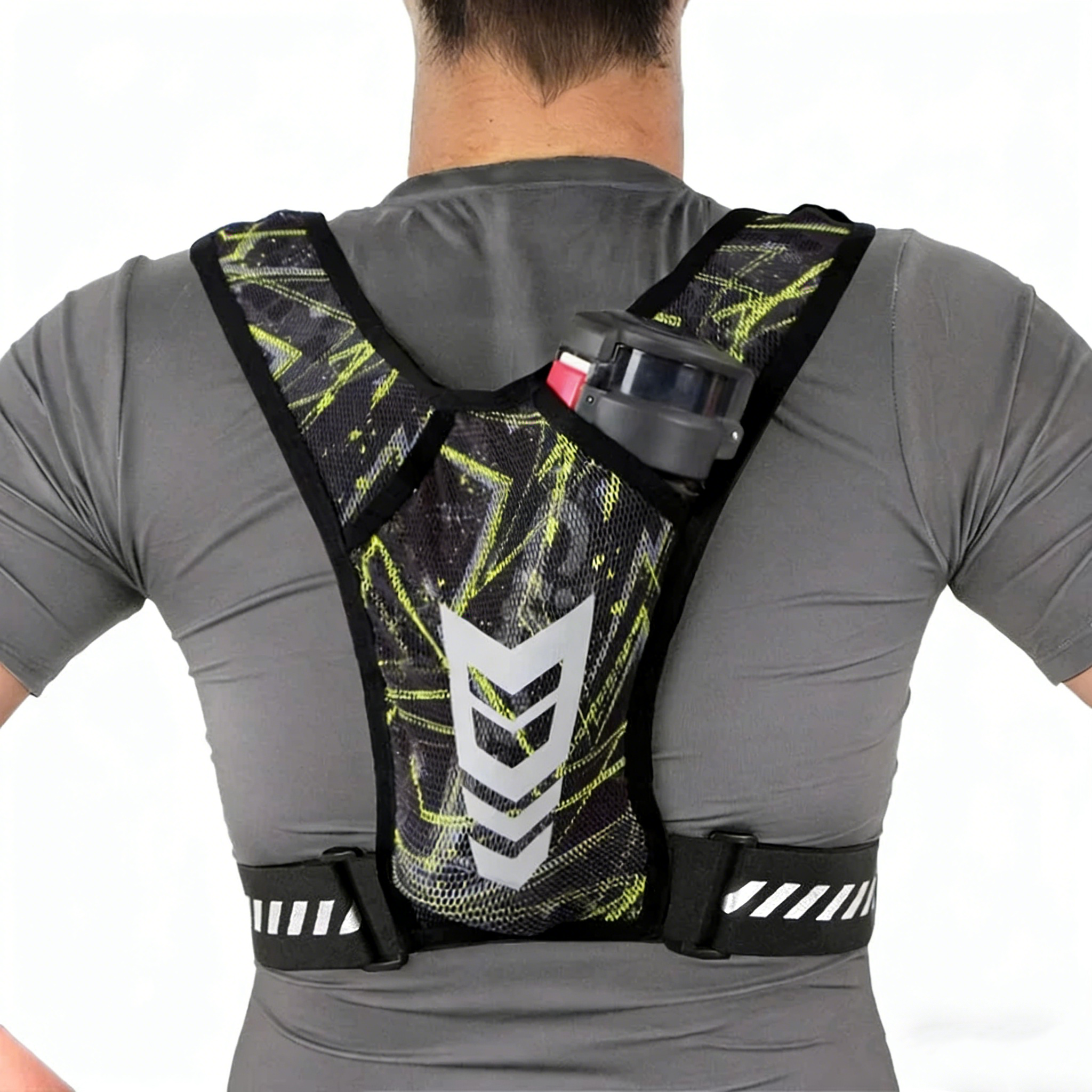 Ultra-Light Running Vest – 4 Pockets | Breathable & Reflective