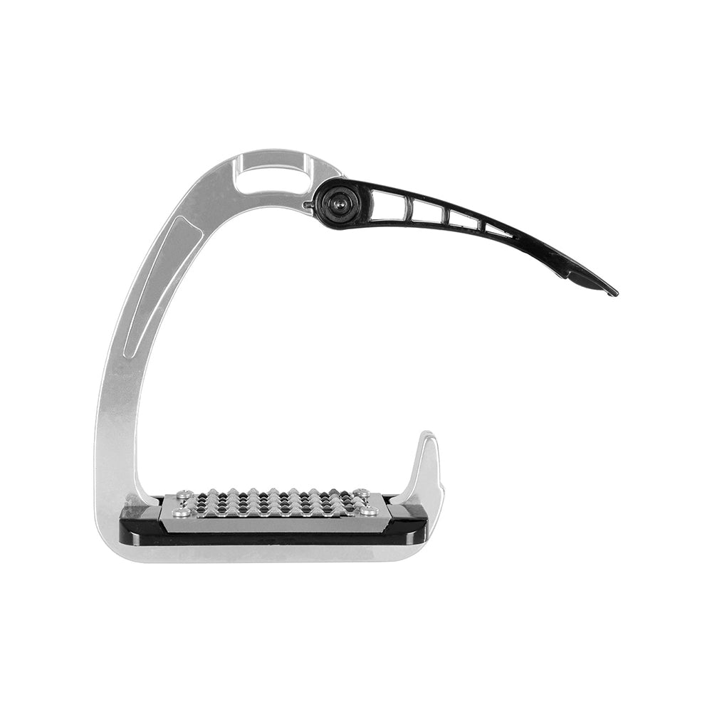 Easy-to-put-on and take-off safety stirrups