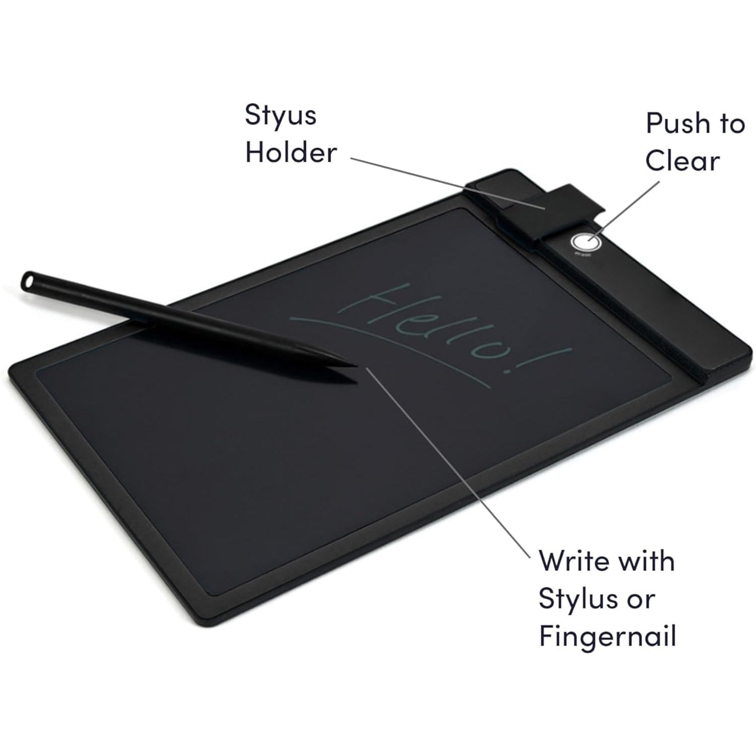 Reusable Digital Drawing Tablet – 8.5″ LCD, One-Button Erase, Paper-Like Writing