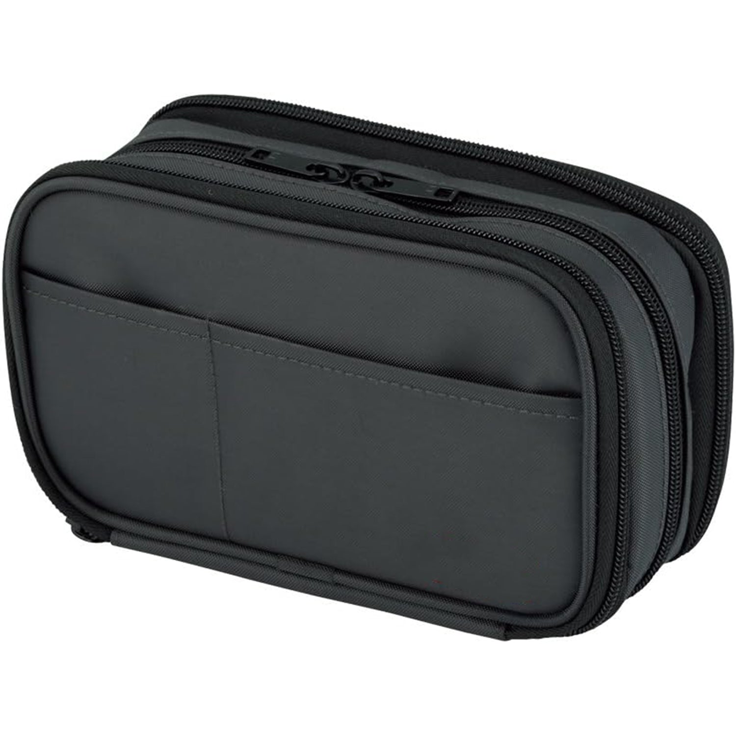 Triple-Zipper Book-Style Pencil Case – Large Capacity Organizer for Stationery, Travel & Daily Essentials