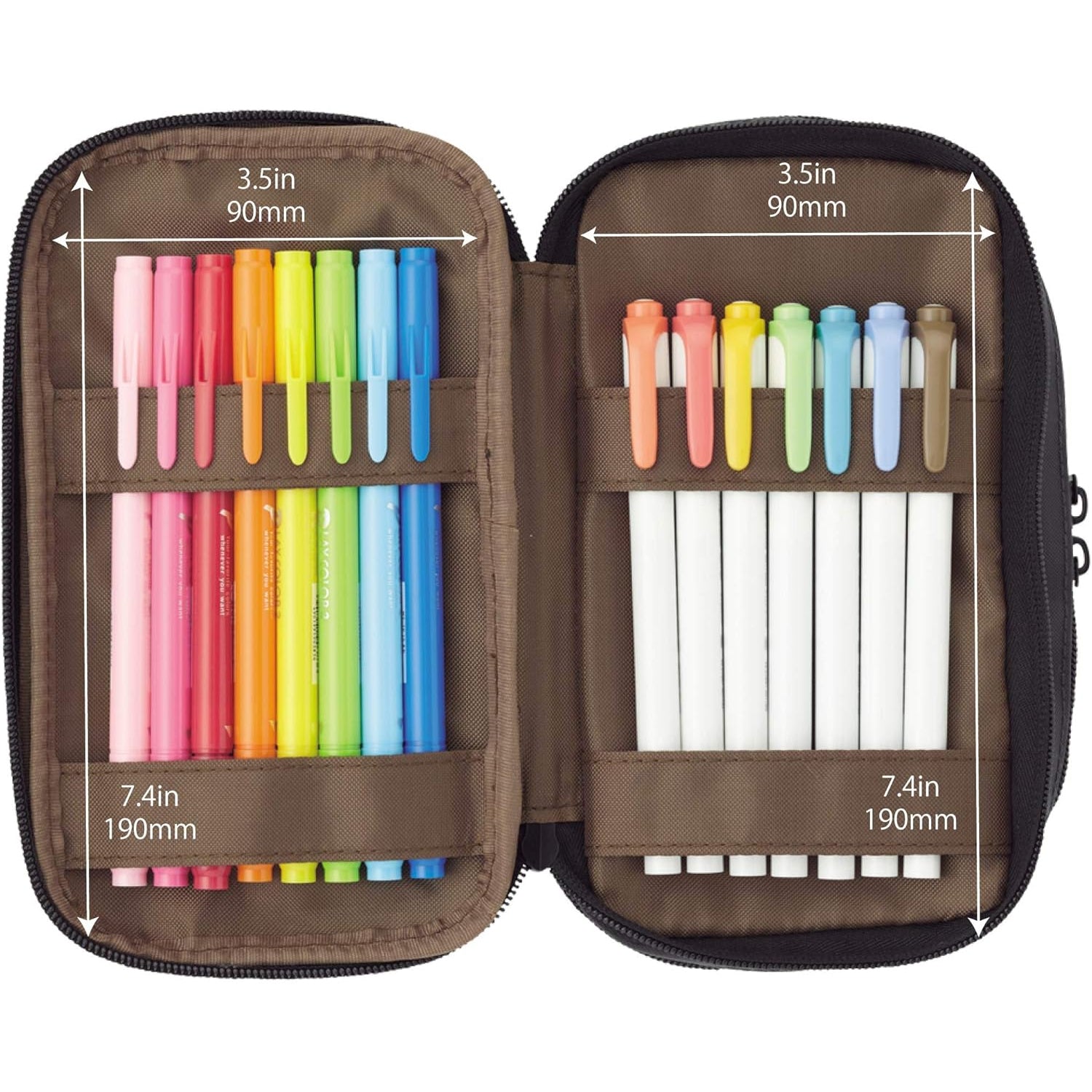 Triple-Zipper Book-Style Pencil Case – Large Capacity Organizer for Stationery, Travel & Daily Essentials