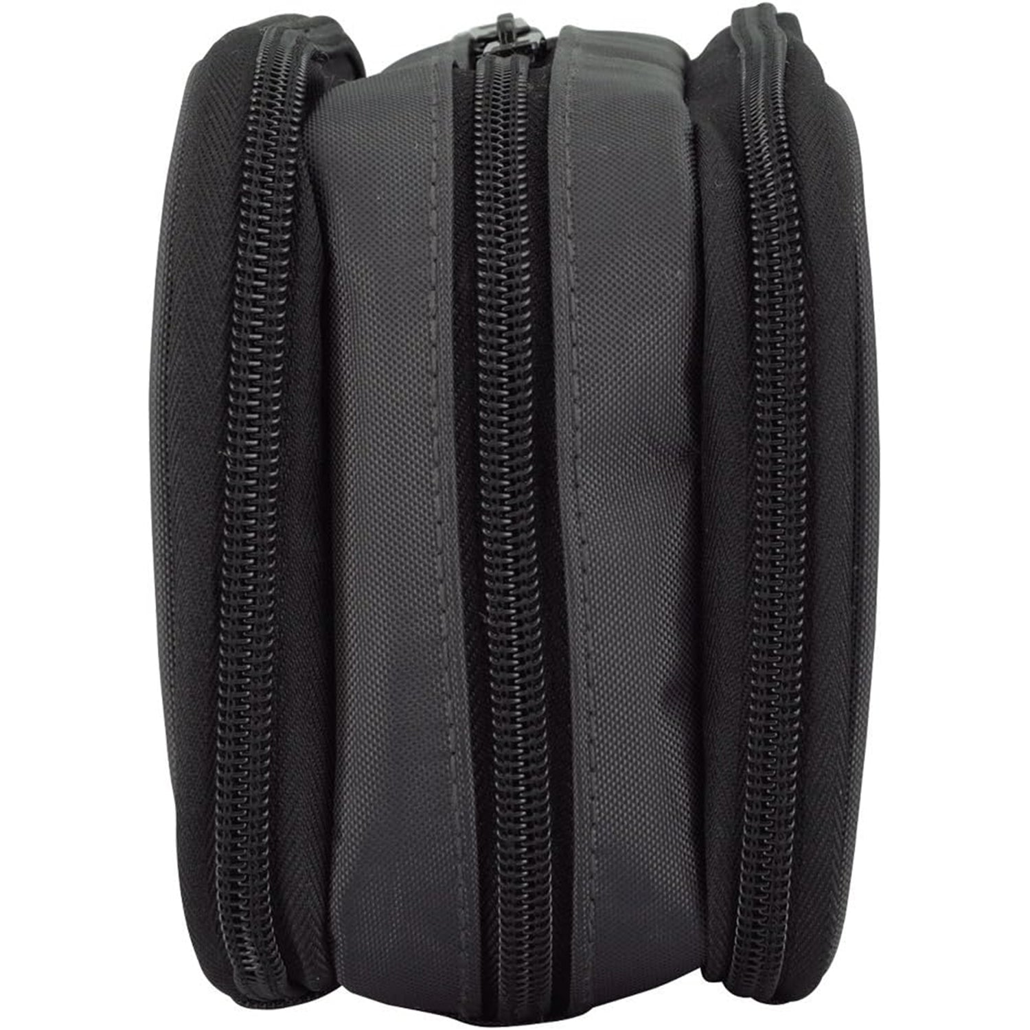 Triple-Zipper Book-Style Pencil Case – Large Capacity Organizer for Stationery, Travel & Daily Essentials