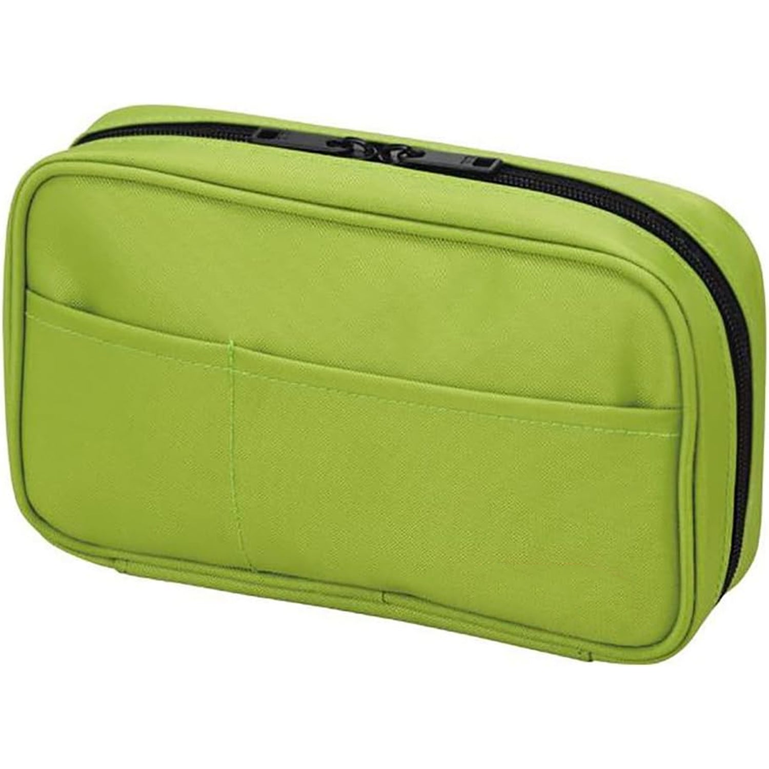 Triple-Zipper Book-Style Pencil Case – Large Capacity Organizer for Stationery, Travel & Daily Essentials