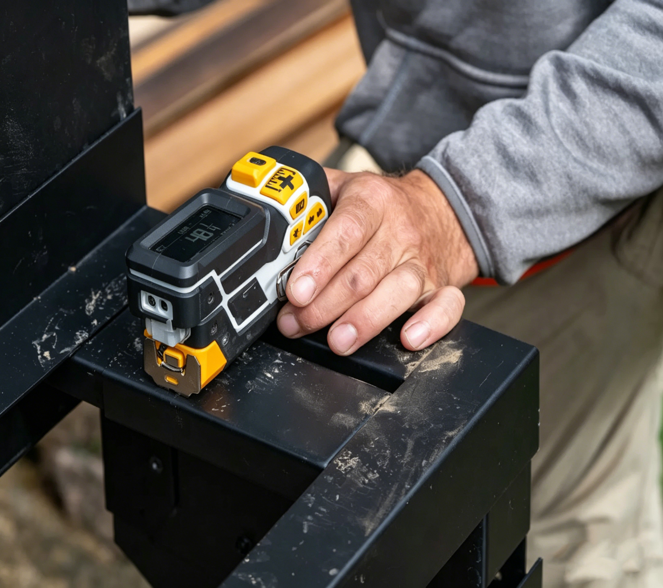 Laser rangefinder + level + digital tape measure