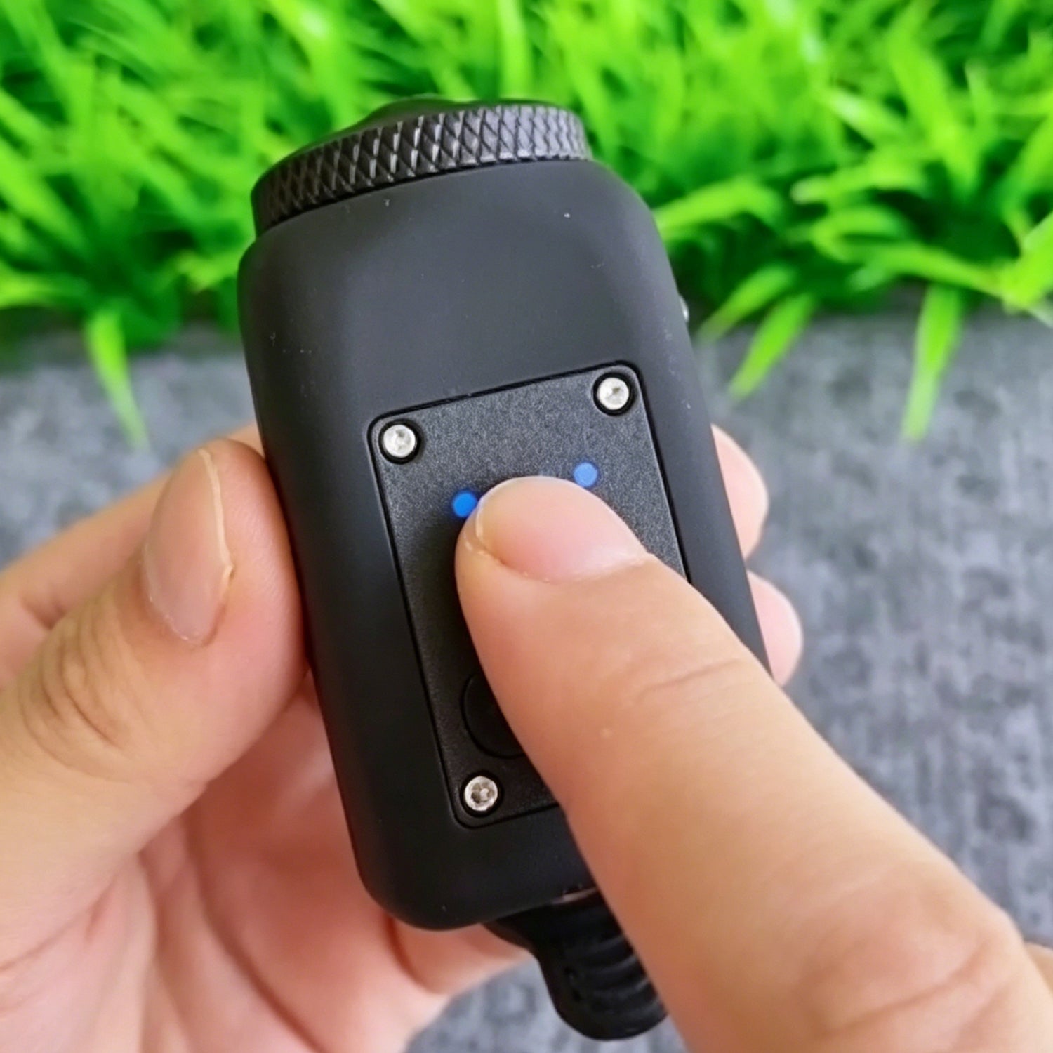 Mountain bike electronic horn bell with wide-range floodlight