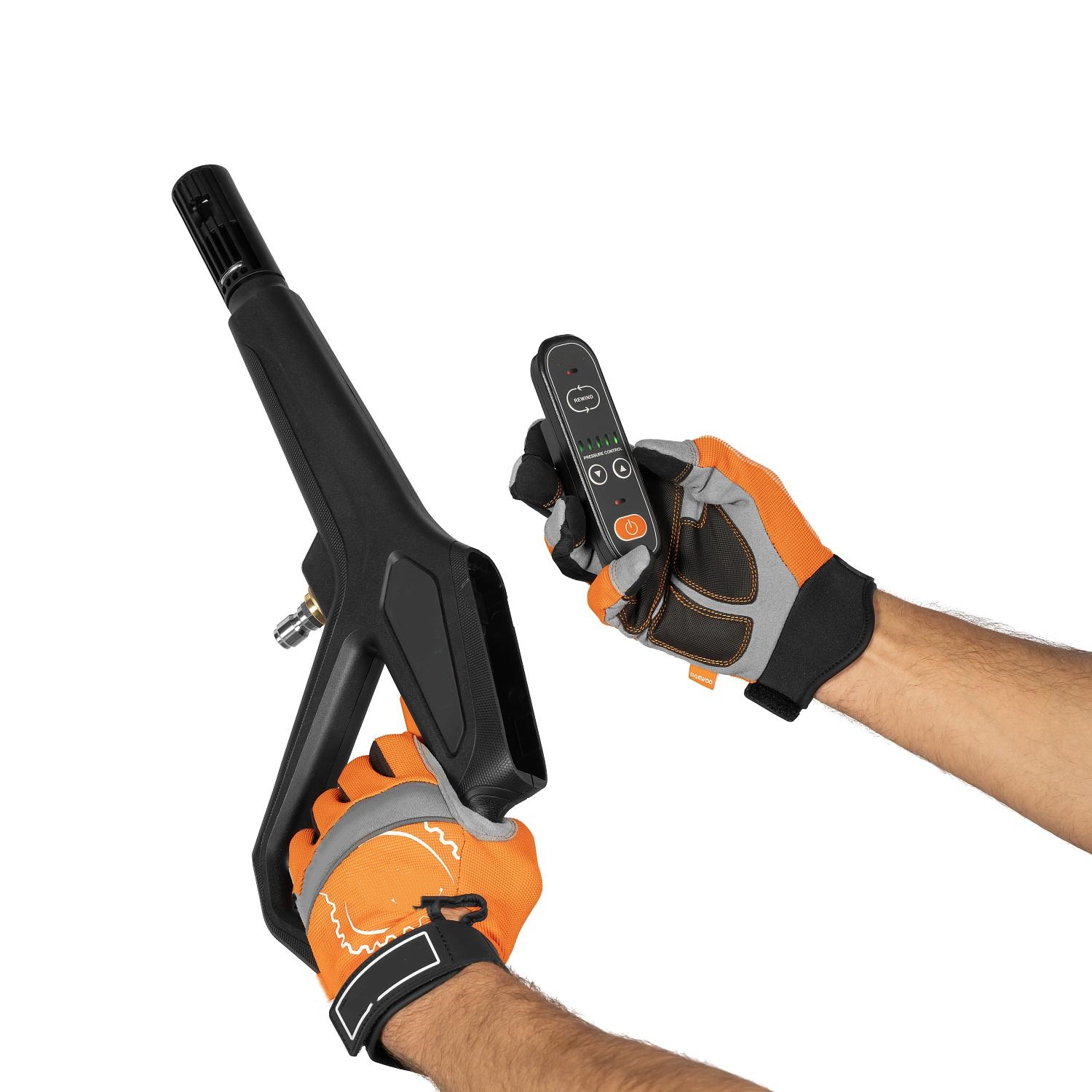 High Pressure Washer – 2200W, 180 bar, 30m Auto‑Reel Hose, 5 Levels, Aluminium Pump
