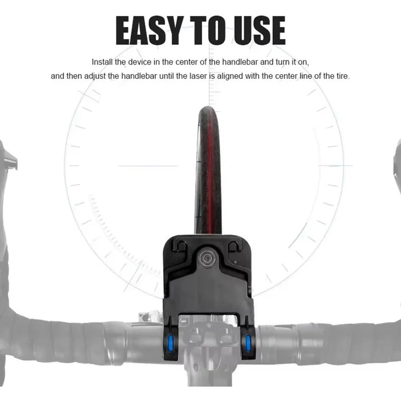 Bike Handlebar Laser Aligner – Seat & Handlebar Calibration Tool
