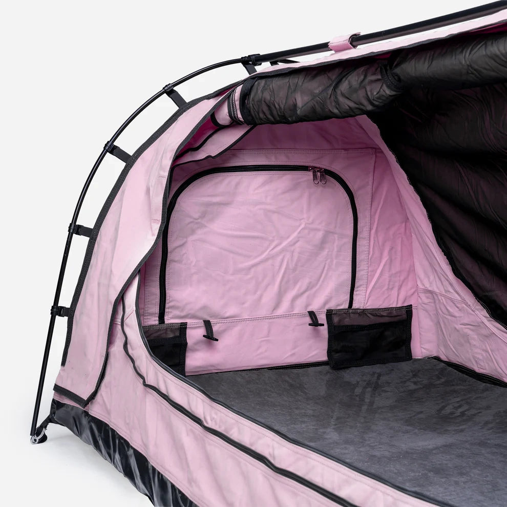 Freestanding Dome Swag – 400gsm Canvas Tent with 50mm Foam Mattress