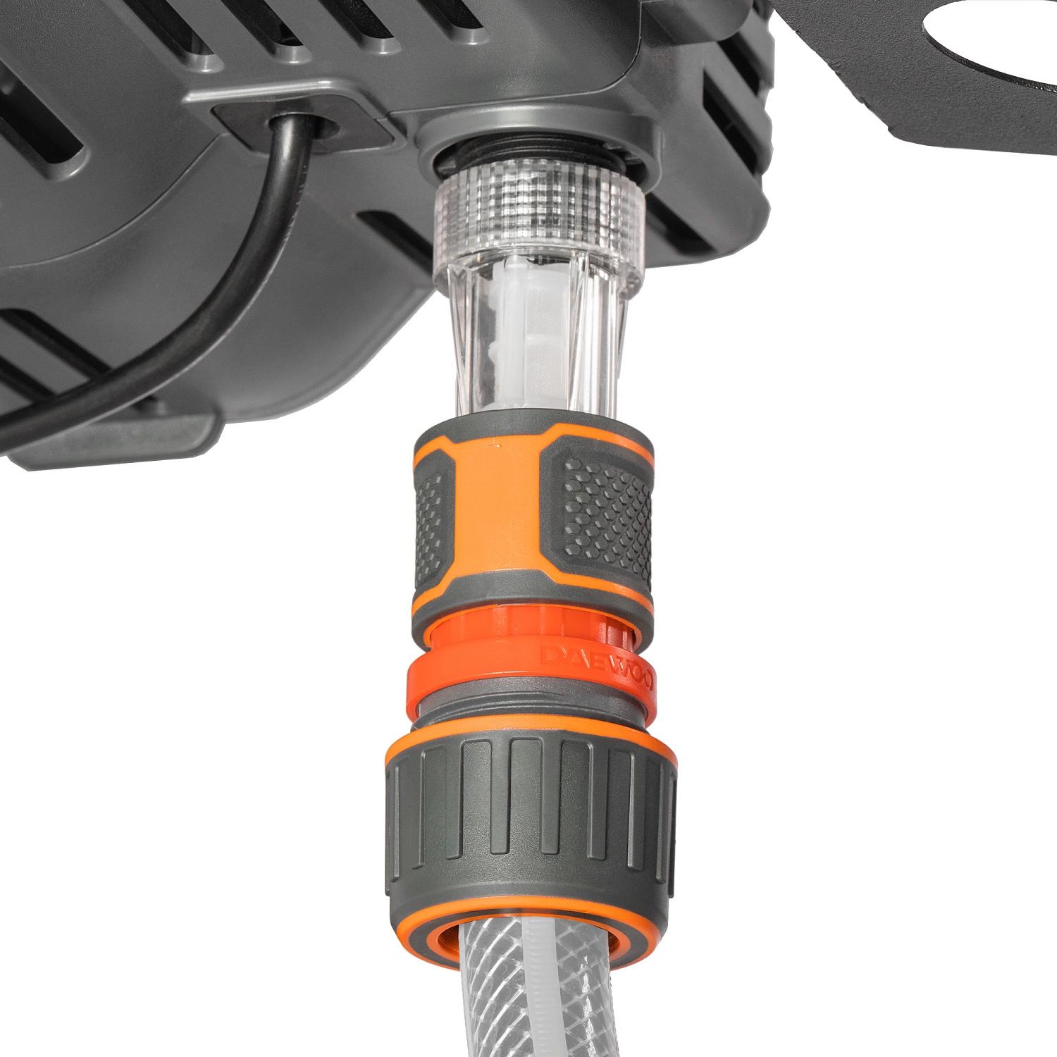 High Pressure Washer – 2200W, 180 bar, 30m Auto‑Reel Hose, 5 Levels, Aluminium Pump