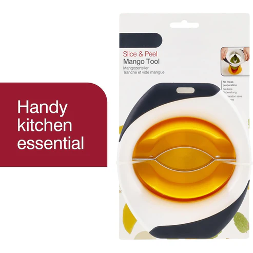 3-in-1 mango slicer, peeler, and pitter