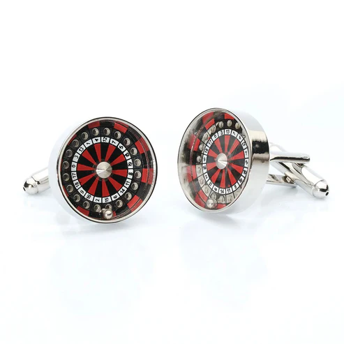 Rotating Wheel Men's Cufflinks