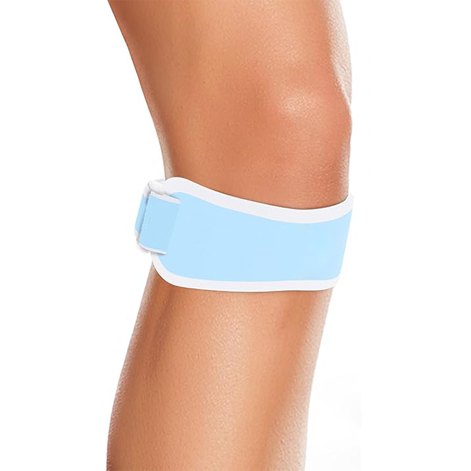 Patellar tendon support strap with 3 adjustable lengths