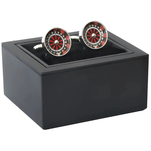 Rotating Wheel Men's Cufflinks