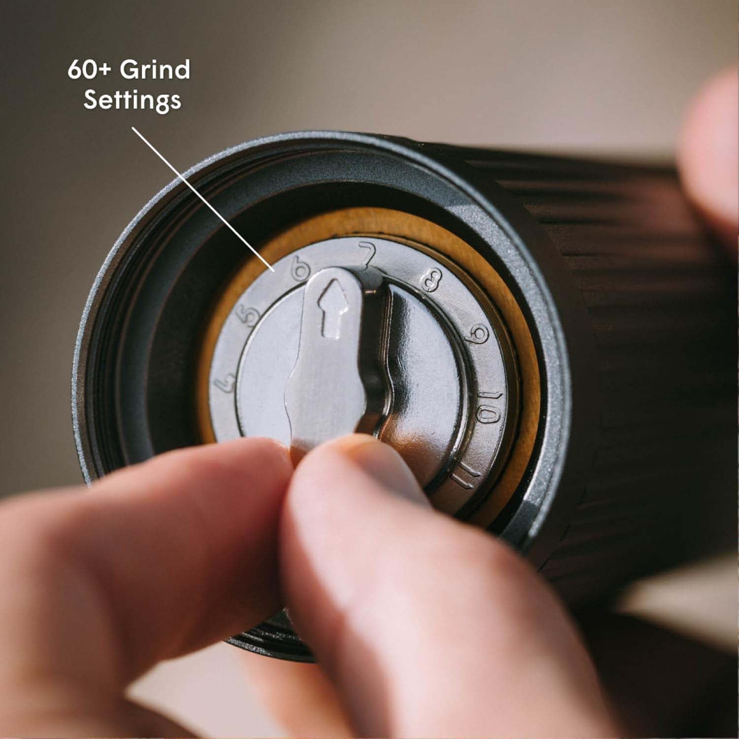 Manual Coffee Grinder – Portable Handheld Conical Grinder