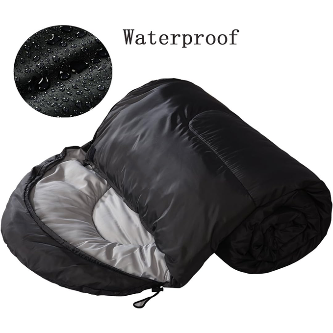 Sleeping bags for adults, teenagers, and children, with compression bags