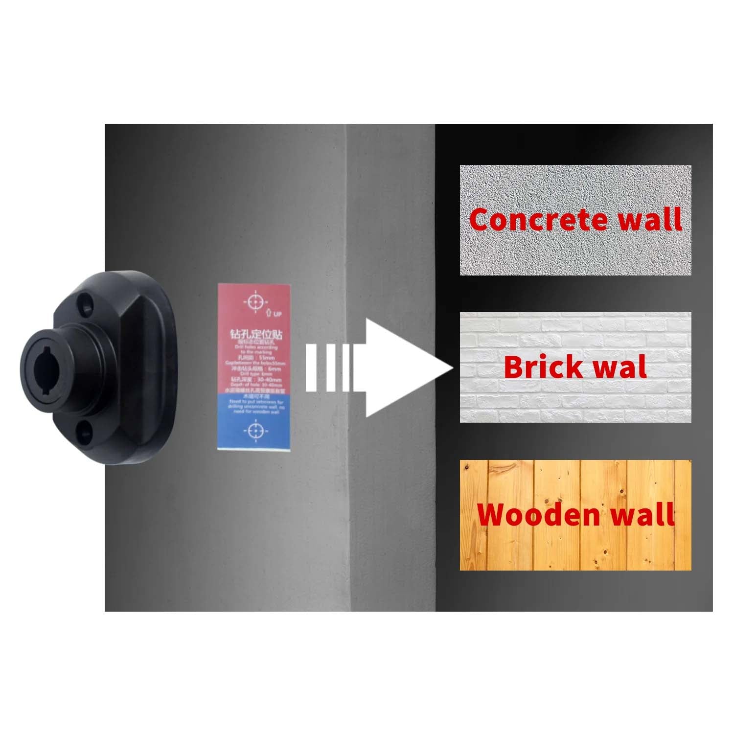 Auto-Locking Wall-Mounted Guitar Hanger — Compatible with All Headstocks and Necks