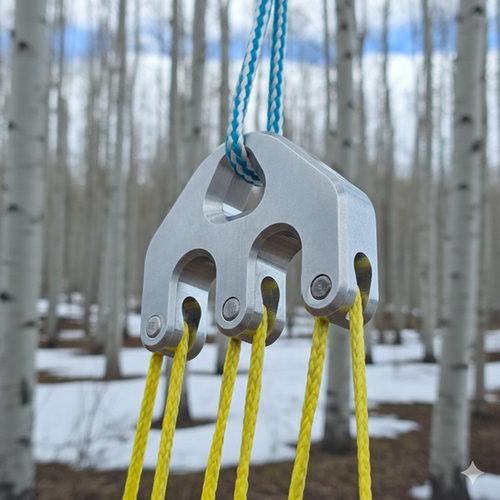 Hunting Gear Lifter – UHMWPE Rope Compatible Hauling Device