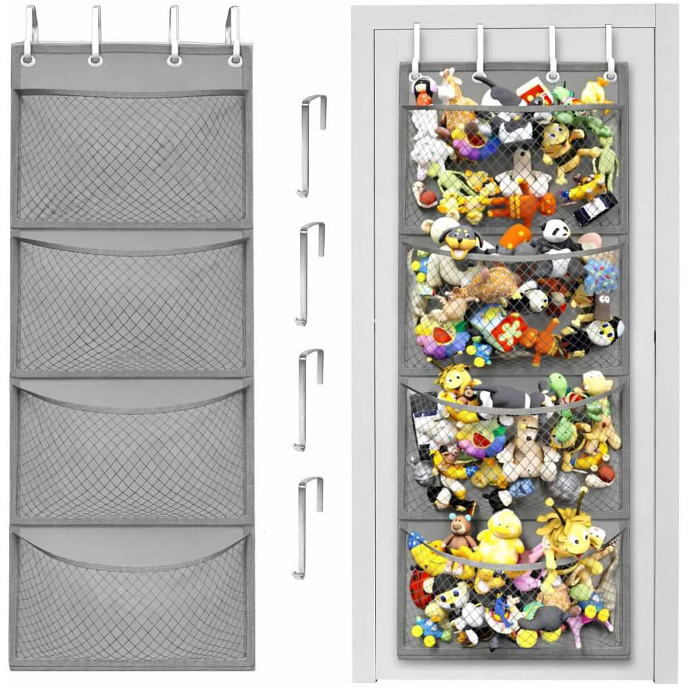 The Original Stuffed Animal Storage – Over Door Organizer for Stuffies