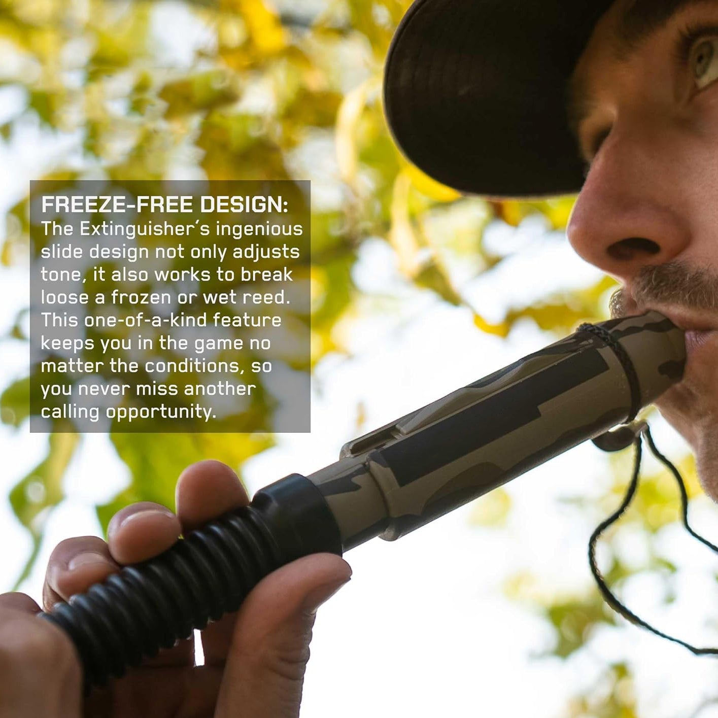 Adjustable 10-in-1 Deer Call – Versatile Reed System for Hunting
