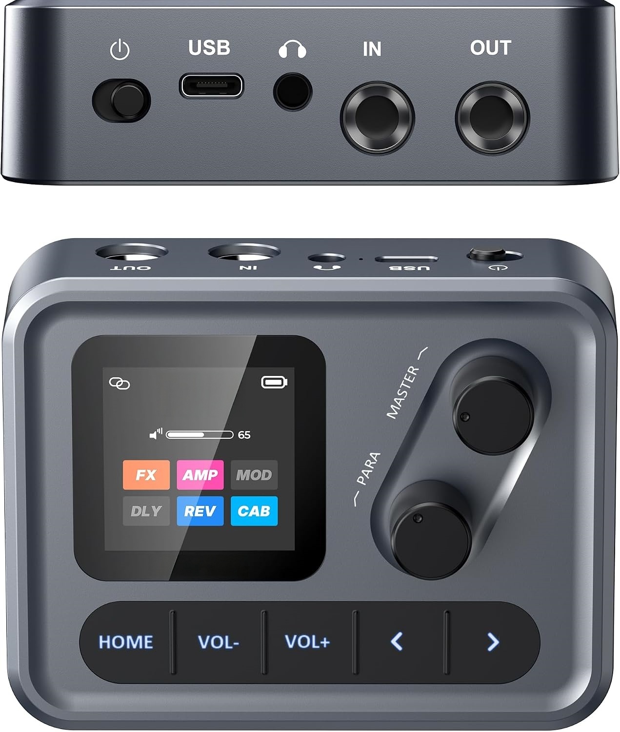 Portable Guitar Tone Machine-80 Presets, Amp Simulation & Recording Effects In Your Pocket