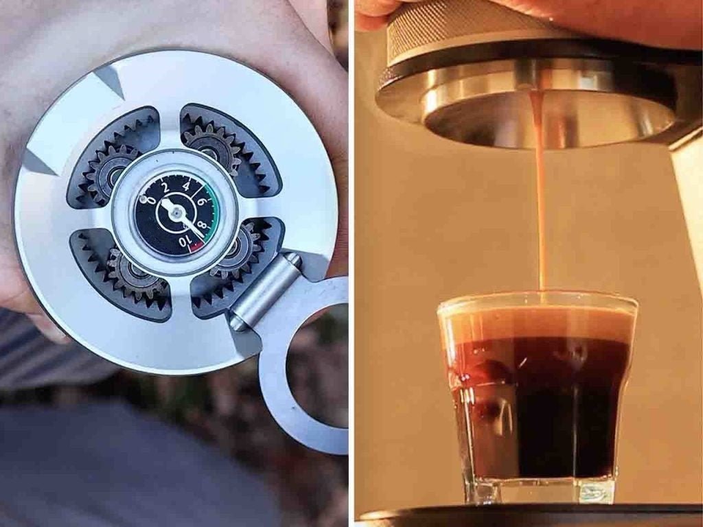 GEAR DRIVEN PORTABLE ESPRESSO – 9+ Bar, No Electricity, Anywhere