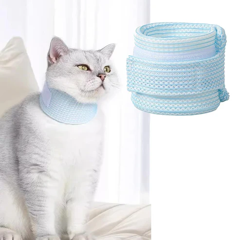 Adjustable cat neck brace