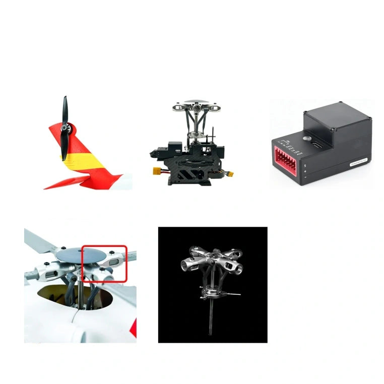 470‑Class Scale Military Helicopter – 6CH with GPS Auto Return