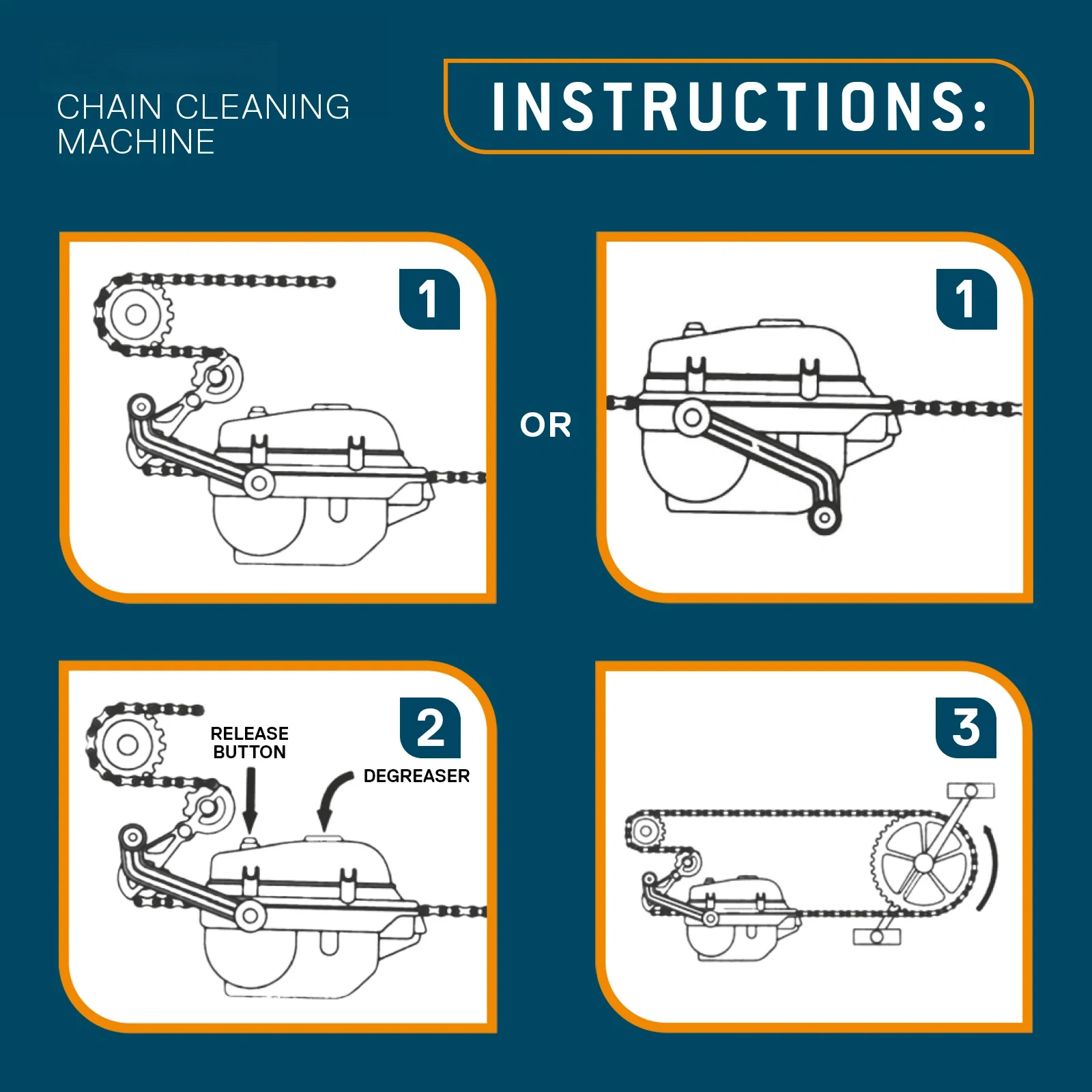 Chain Cleaning Machine