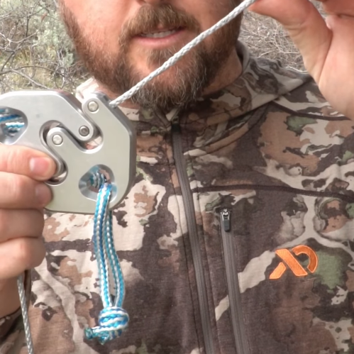 Hunting Gear Lifter – UHMWPE Rope Compatible Hauling Device