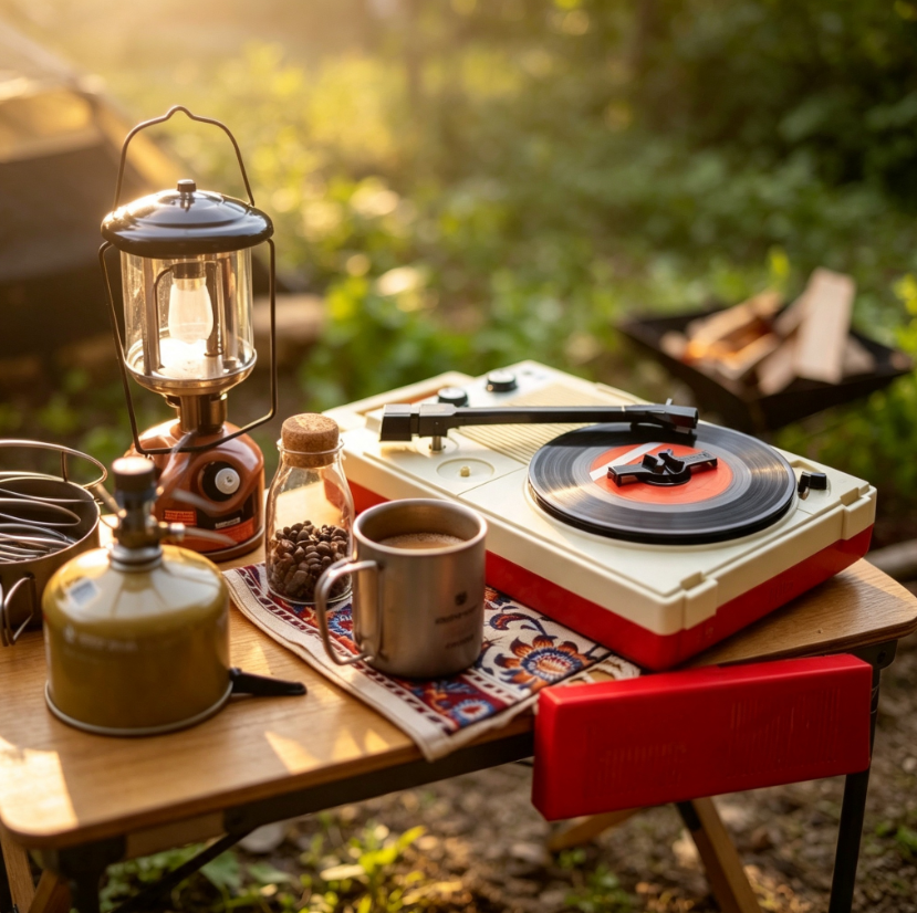 The Record Player That Plays Everywhere — Even Upside Down