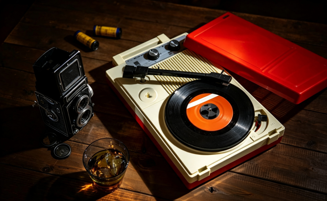 The Record Player That Plays Everywhere — Even Upside Down
