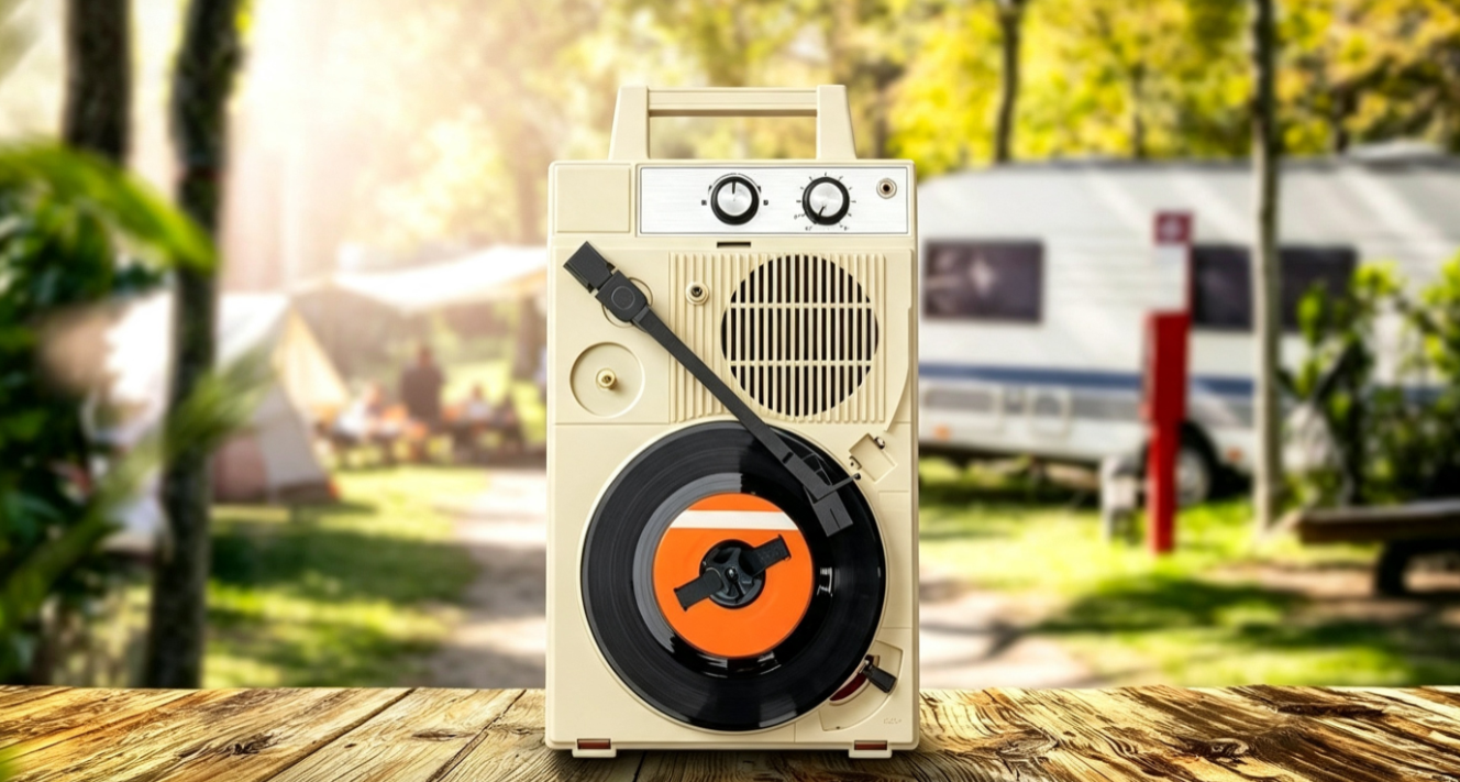 The Record Player That Plays Everywhere — Even Upside Down