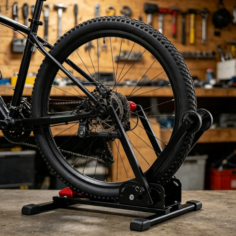 Double-Leg Carbon Steel Bicycle Kickstand