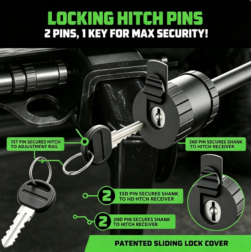 The Ultimate 10‑Inch Adjustable Hitch – Built to Outlast Every Road