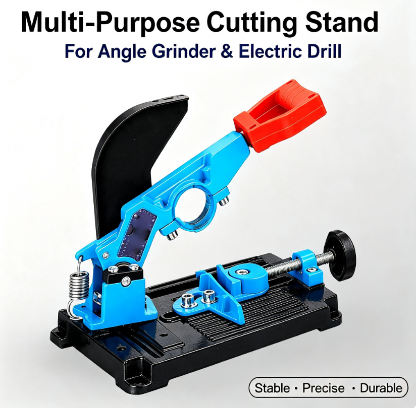 Electric Angle Grinder with High-Power Motor and Multi-Function Cutting & Grinding Capability