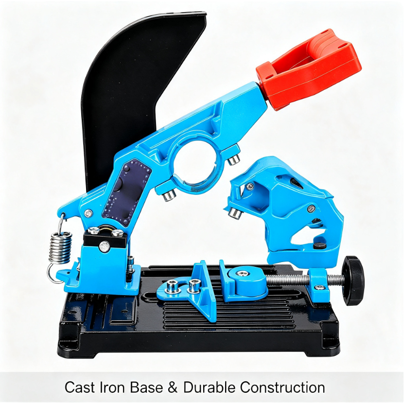 Electric Angle Grinder with High-Power Motor and Multi-Function Cutting & Grinding Capability