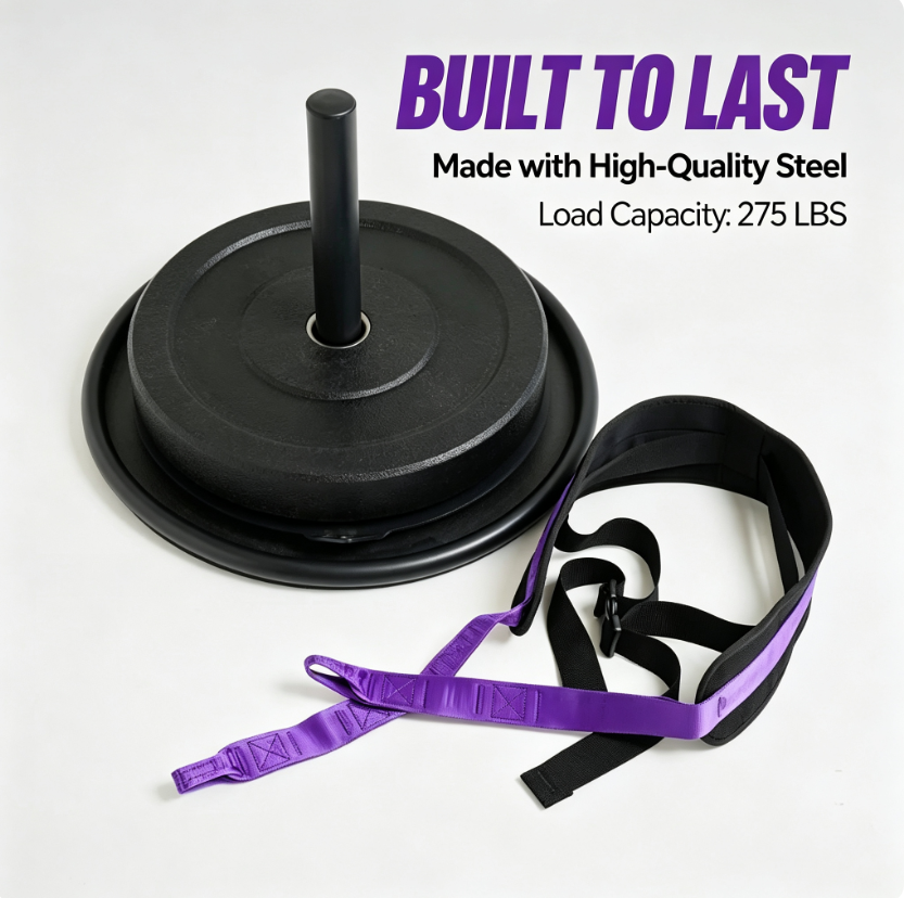 🚀 Zero Sled + Strap – The Ultimate Sprint & Drag Machin